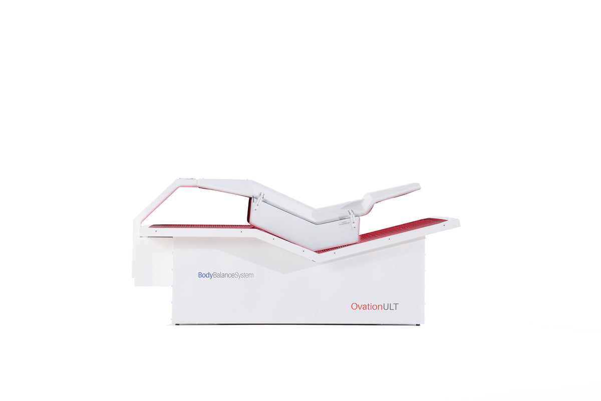 OVATION ULT — Zero Gravity Red Light Therapy Bed (White)