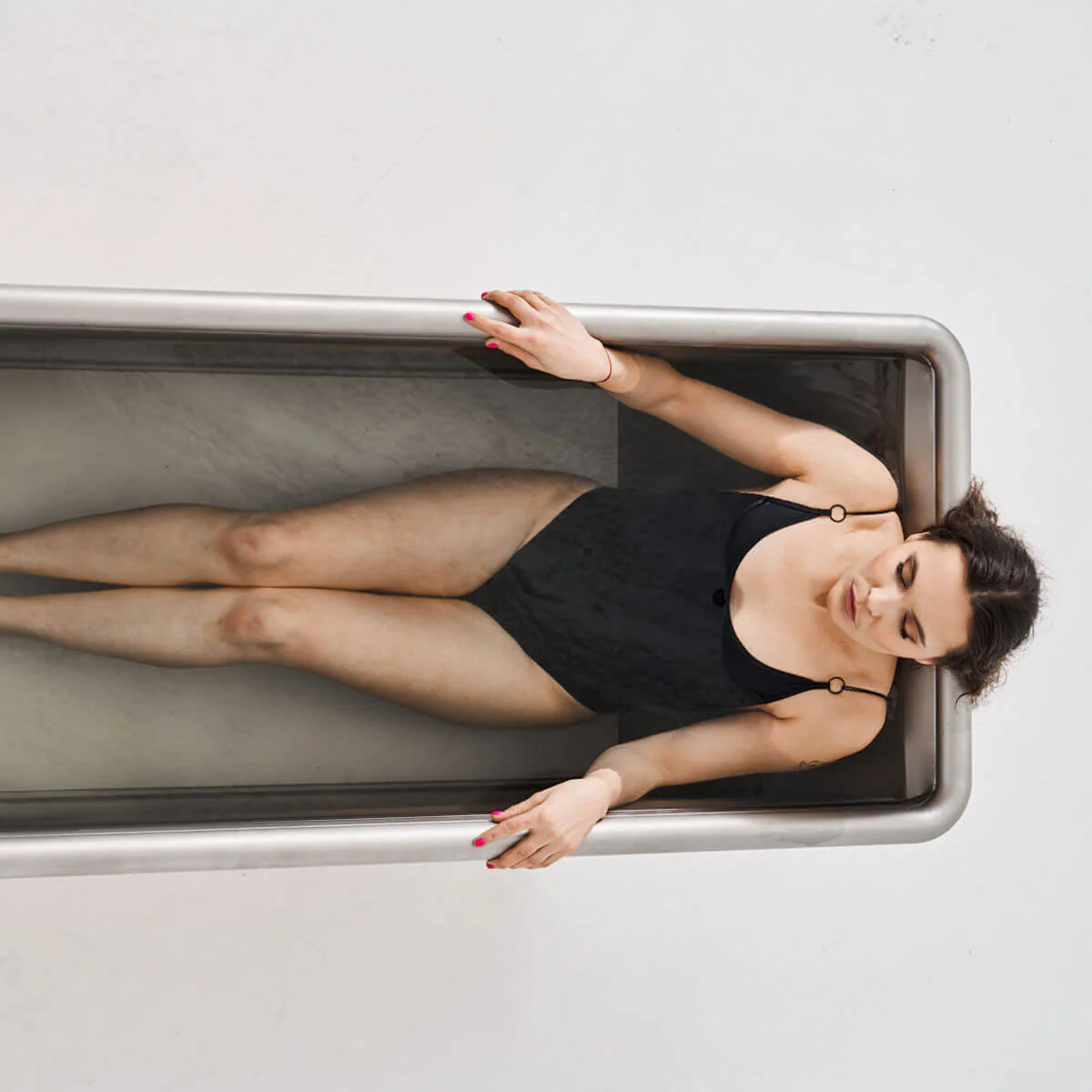 Icetubs IceBath Hot & Cold Plunge Tub: Thermowood & Stainless Steel (1-Person)