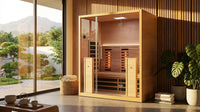 LumaTherm PureGlow Infrared Sauna Cabin — Lifestyle